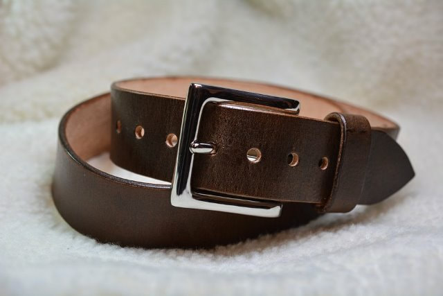 Basic Brown Leather Belt